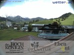 Archiv Foto Webcam Maria Alm - Ausblick Hotel Hochkönigin 11:00