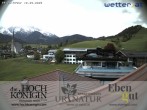 Archiv Foto Webcam Maria Alm - Ausblick Hotel Hochkönigin 13:00