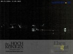 Archiv Foto Webcam Maria Alm - Ausblick Hotel Hochkönigin 23:00