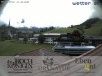 Archiv Foto Webcam Maria Alm - Ausblick Hotel Hochkönigin 07:00