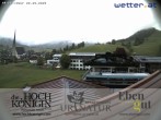 Archived image Webcam Maria Alm - View Hotel Hochkönigin 09:00