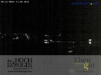 Archiv Foto Webcam Maria Alm - Ausblick Hotel Hochkönigin 23:00