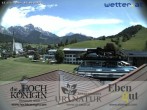 Archiv Foto Webcam Maria Alm - Ausblick Hotel Hochkönigin 11:00