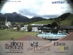 Archiv Foto Webcam Maria Alm - Ausblick Hotel Hochkönigin 15:00