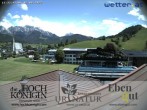 Archiv Foto Webcam Maria Alm - Ausblick Hotel Hochkönigin 11:00