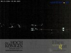 Archiv Foto Webcam Maria Alm - Ausblick Hotel Hochkönigin 23:00