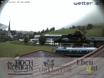 Archiv Foto Webcam Maria Alm - Ausblick Hotel Hochkönigin 05:00