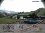 Archiv Foto Webcam Maria Alm - Ausblick Hotel Hochkönigin 07:00