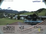 Archiv Foto Webcam Maria Alm - Ausblick Hotel Hochkönigin 09:00