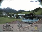 Archiv Foto Webcam Maria Alm - Ausblick Hotel Hochkönigin 13:00