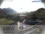 Archived image Webcam Maria Alm - View Hotel Hochkönigin 06:00