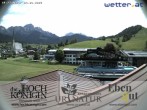 Archived image Webcam Maria Alm - View Hotel Hochkönigin 09:00