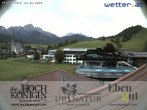 Archiv Foto Webcam Maria Alm - Ausblick Hotel Hochkönigin 13:00