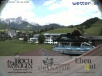 Archiv Foto Webcam Maria Alm - Ausblick Hotel Hochkönigin 13:00