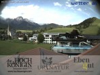 Archiv Foto Webcam Maria Alm - Ausblick Hotel Hochkönigin 17:00