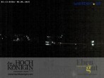 Archiv Foto Webcam Maria Alm - Ausblick Hotel Hochkönigin 01:00