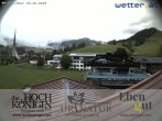 Archiv Foto Webcam Maria Alm - Ausblick Hotel Hochkönigin 07:00