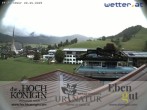 Archiv Foto Webcam Maria Alm - Ausblick Hotel Hochkönigin 13:00