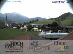 Archiv Foto Webcam Maria Alm - Ausblick Hotel Hochkönigin 19:00