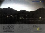 Archiv Foto Webcam Maria Alm - Ausblick Hotel Hochkönigin 03:00