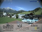 Archiv Foto Webcam Maria Alm - Ausblick Hotel Hochkönigin 15:00