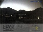 Archiv Foto Webcam Maria Alm - Ausblick Hotel Hochkönigin 03:00