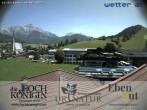 Archiv Foto Webcam Maria Alm - Ausblick Hotel Hochkönigin 11:00