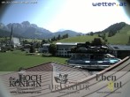 Archived image Webcam Maria Alm - View Hotel Hochkönigin 09:00
