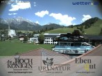 Archiv Foto Webcam Maria Alm - Ausblick Hotel Hochkönigin 13:00