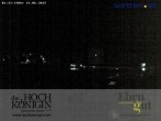 Archiv Foto Webcam Maria Alm - Ausblick Hotel Hochkönigin 01:00