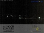 Archived image Webcam Maria Alm - View Hotel Hochkönigin 01:00
