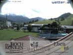 Archived image Webcam Maria Alm - View Hotel Hochkönigin 09:00
