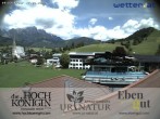 Archived image Webcam Maria Alm - View Hotel Hochkönigin 13:00