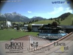 Archiv Foto Webcam Maria Alm - Ausblick Hotel Hochkönigin 11:00