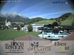 Archiv Foto Webcam Maria Alm - Ausblick Hotel Hochkönigin 15:00