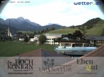Archiv Foto Webcam Maria Alm - Ausblick Hotel Hochkönigin 19:00