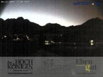Archiv Foto Webcam Maria Alm - Ausblick Hotel Hochkönigin 03:00