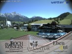 Archiv Foto Webcam Maria Alm - Ausblick Hotel Hochkönigin 11:00