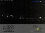 Archiv Foto Webcam Maria Alm - Ausblick Hotel Hochkönigin 23:00