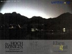 Archiv Foto Webcam Maria Alm - Ausblick Hotel Hochkönigin 03:00