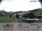 Archiv Foto Webcam Maria Alm - Ausblick Hotel Hochkönigin 06:00