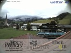 Archiv Foto Webcam Maria Alm - Ausblick Hotel Hochkönigin 07:00