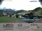 Archiv Foto Webcam Maria Alm - Ausblick Hotel Hochkönigin 09:00