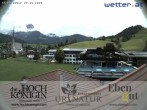 Archiv Foto Webcam Maria Alm - Ausblick Hotel Hochkönigin 11:00