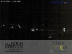 Archiv Foto Webcam Maria Alm - Ausblick Hotel Hochkönigin 23:00