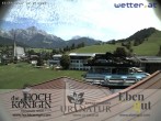 Archiv Foto Webcam Maria Alm - Ausblick Hotel Hochkönigin 11:00