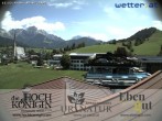 Archiv Foto Webcam Maria Alm - Ausblick Hotel Hochkönigin 11:00
