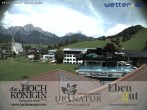 Archiv Foto Webcam Maria Alm - Ausblick Hotel Hochkönigin 13:00