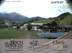 Archiv Foto Webcam Maria Alm - Ausblick Hotel Hochkönigin 17:00