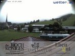 Archiv Foto Webcam Maria Alm - Ausblick Hotel Hochkönigin 05:00